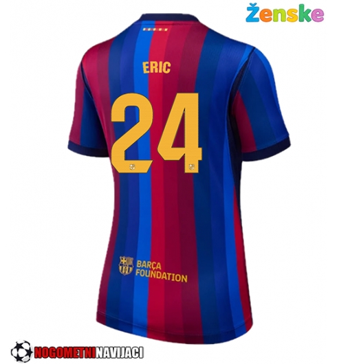 Ženske Nogometnih dresov Barcelona Eric Garcia #24 Domači 2026-27 Kratki rokavi Ženske Nogometnih dresov Barcelona Eric Garcia #24 Domači 2026-27 Kratki rokavi